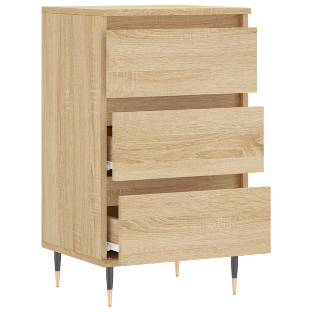 Buffet chêne sonoma 40x35x70 cm bois d'ingénierie - XIOS