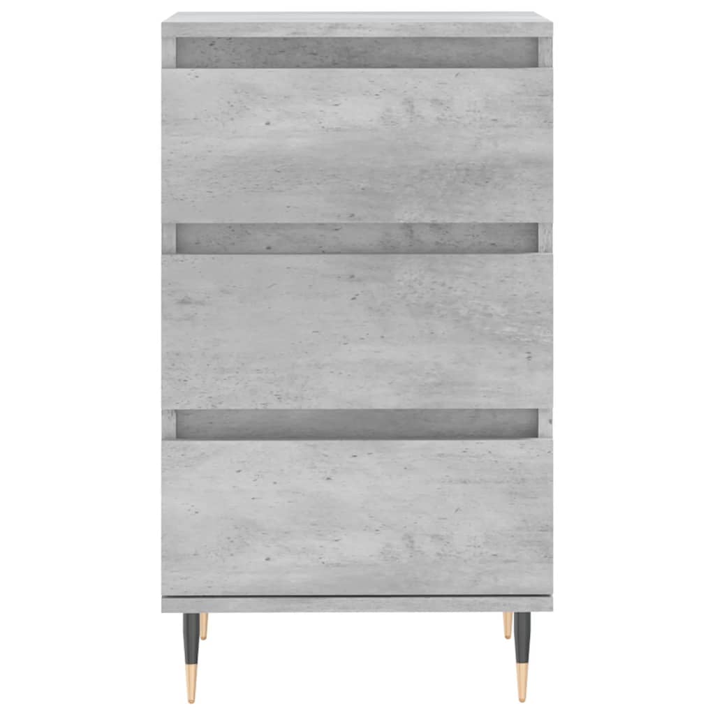 Buffet gris béton 40x35x70 cm bois d'ingénierie - XIOS