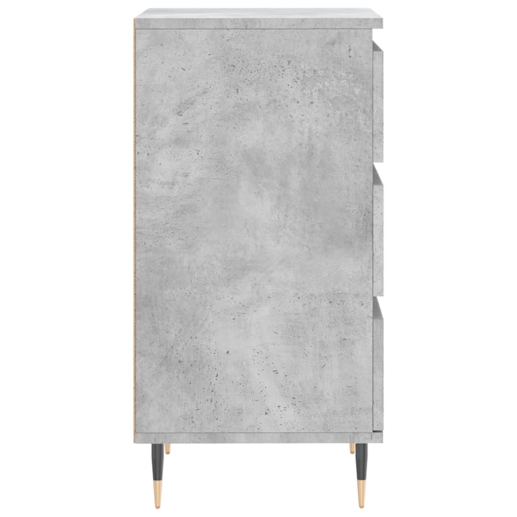Buffet gris béton 40x35x70 cm bois d'ingénierie - XIOS