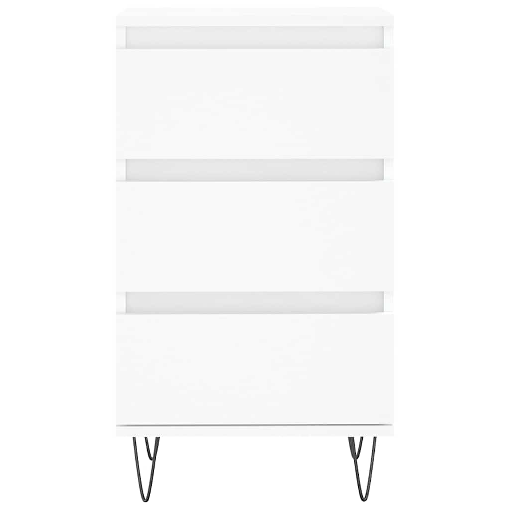Buffet blanc 40x35x70 cm bois d’ingénierie - XIOS