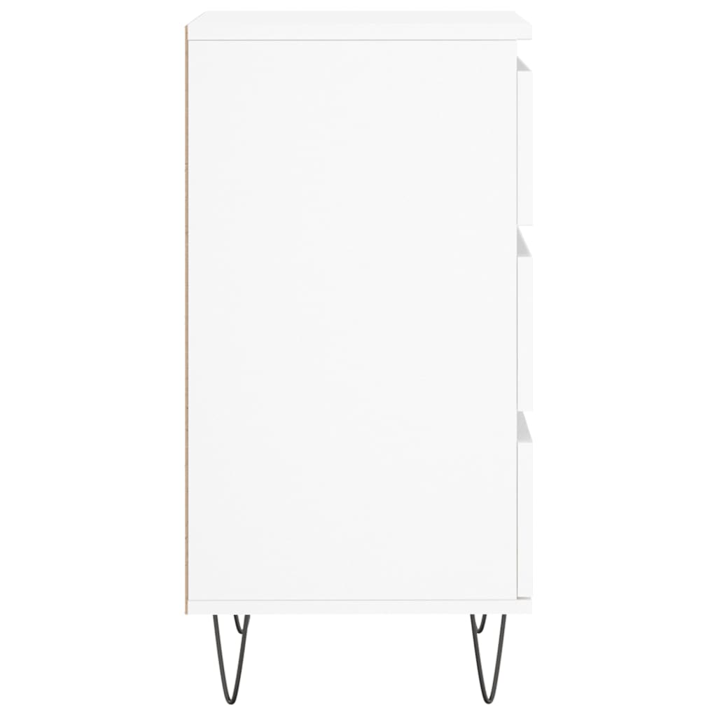 Buffet blanc 40x35x70 cm bois d’ingénierie - XIOS