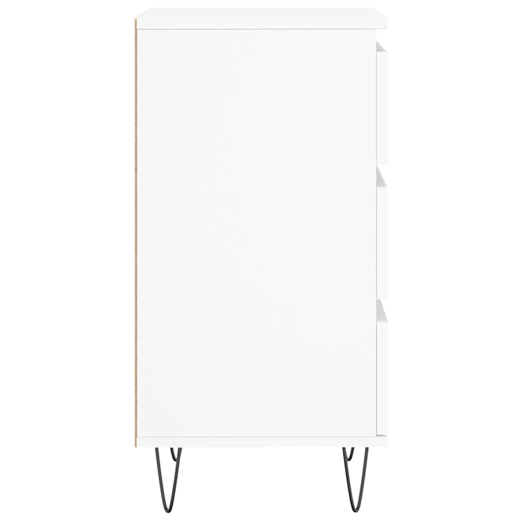 Buffet blanc 40x35x70 cm bois d’ingénierie - XIOS