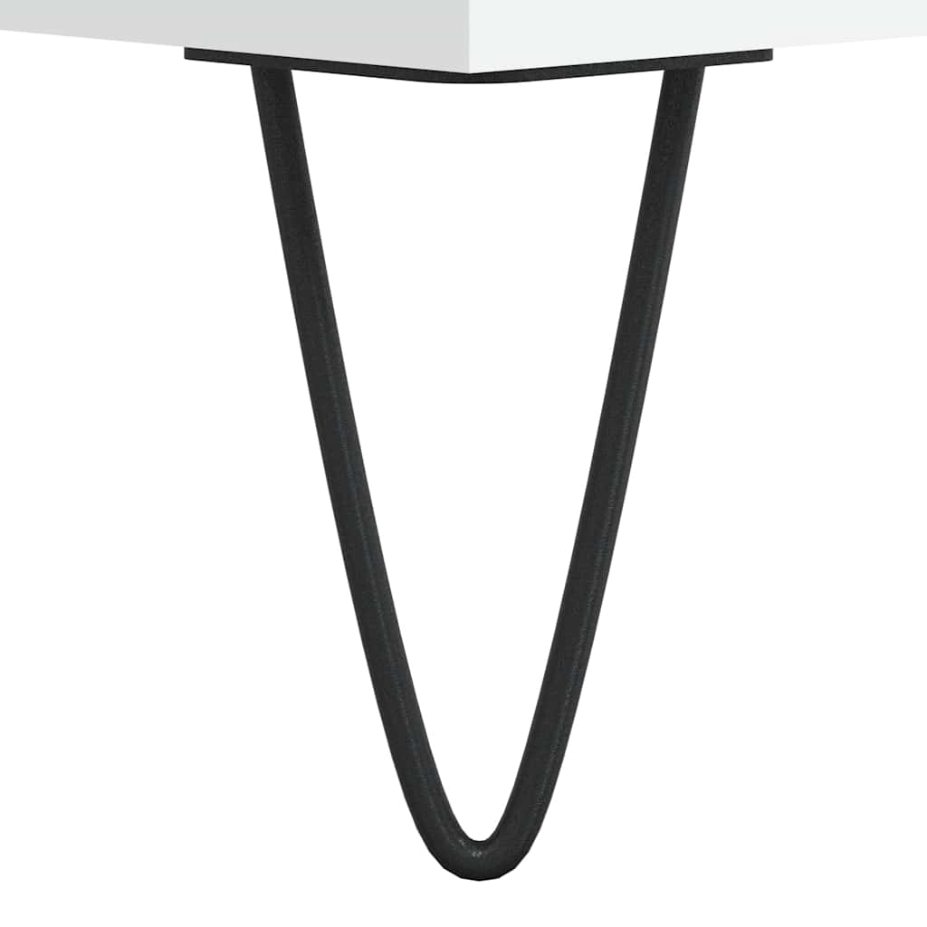 Buffet blanc 40x35x70 cm bois d’ingénierie - XIOS