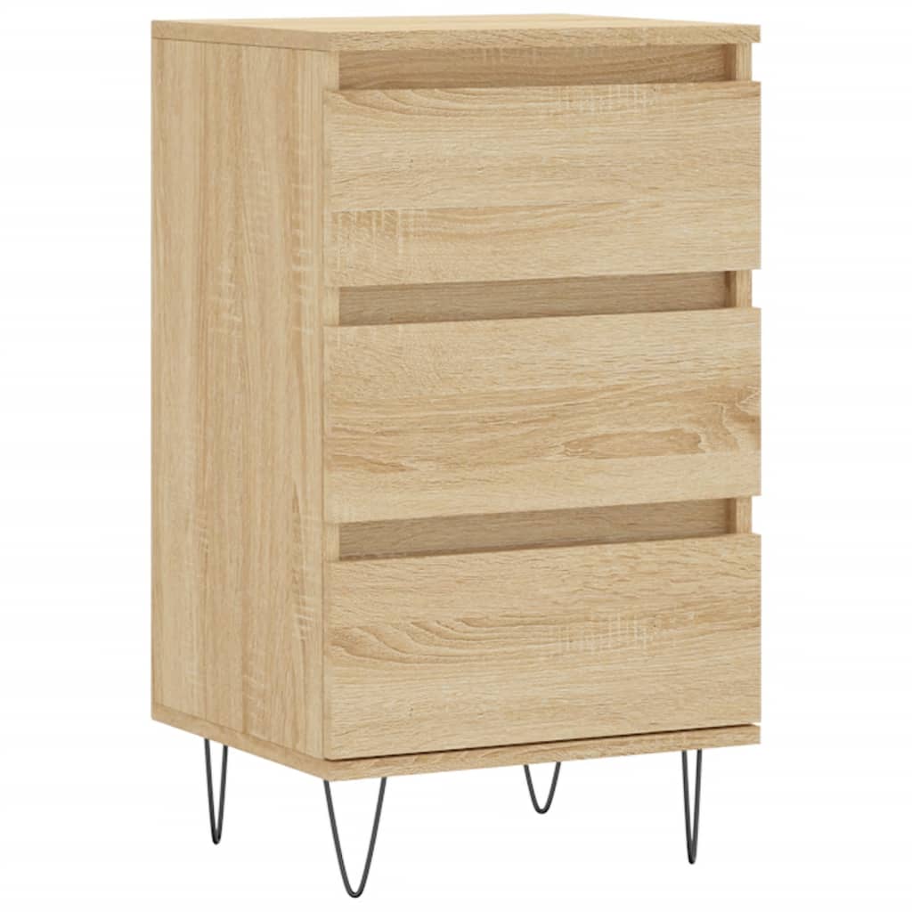 Buffet chêne sonoma 40x35x70 cm bois d'ingénierie - XIOS