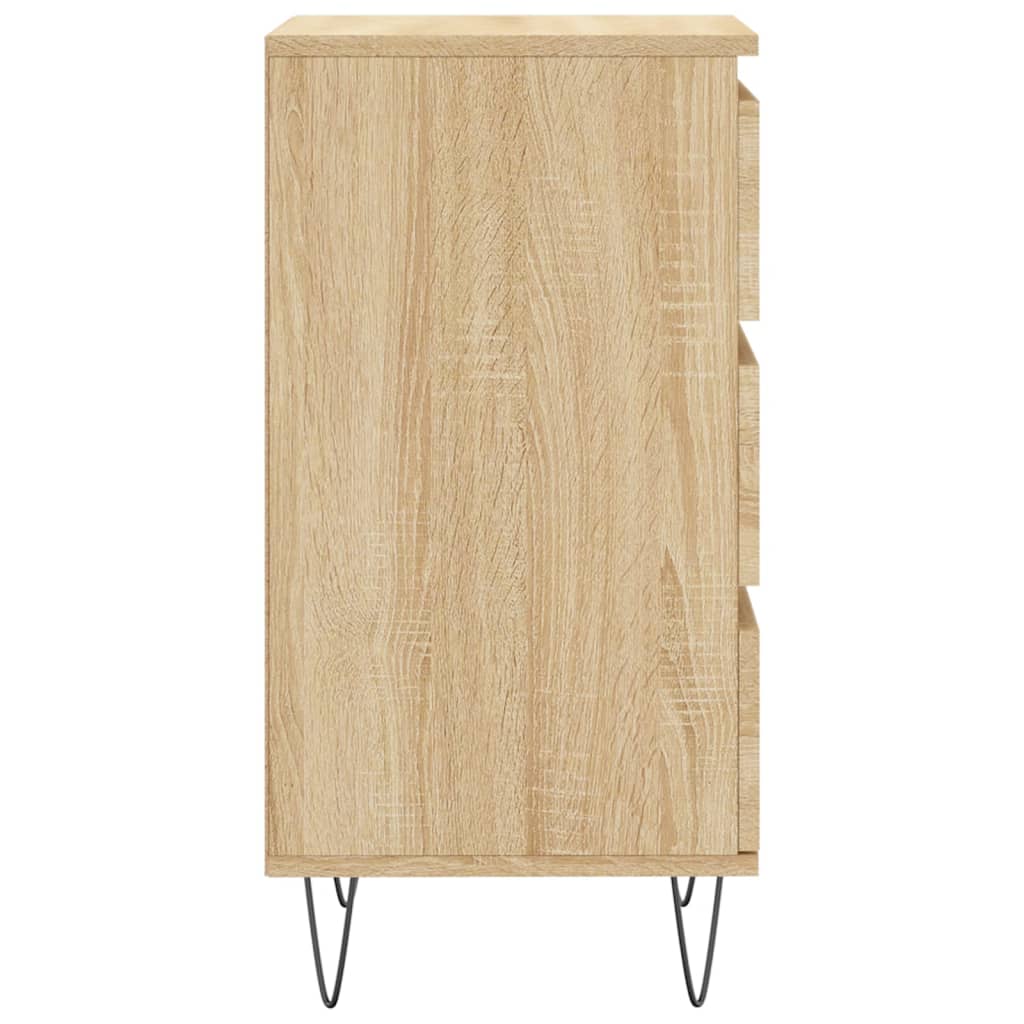 Buffet chêne sonoma 40x35x70 cm bois d'ingénierie - XIOS