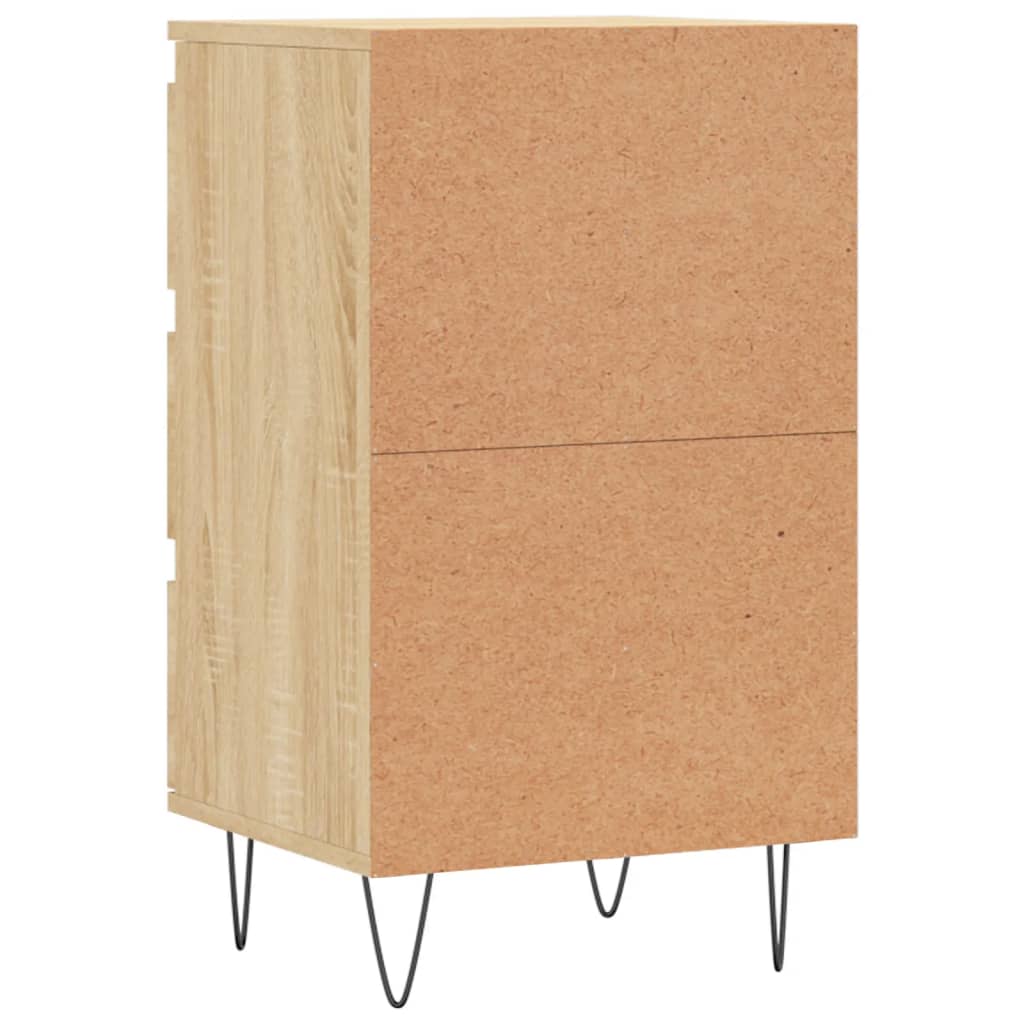 Buffet chêne sonoma 40x35x70 cm bois d'ingénierie - XIOS