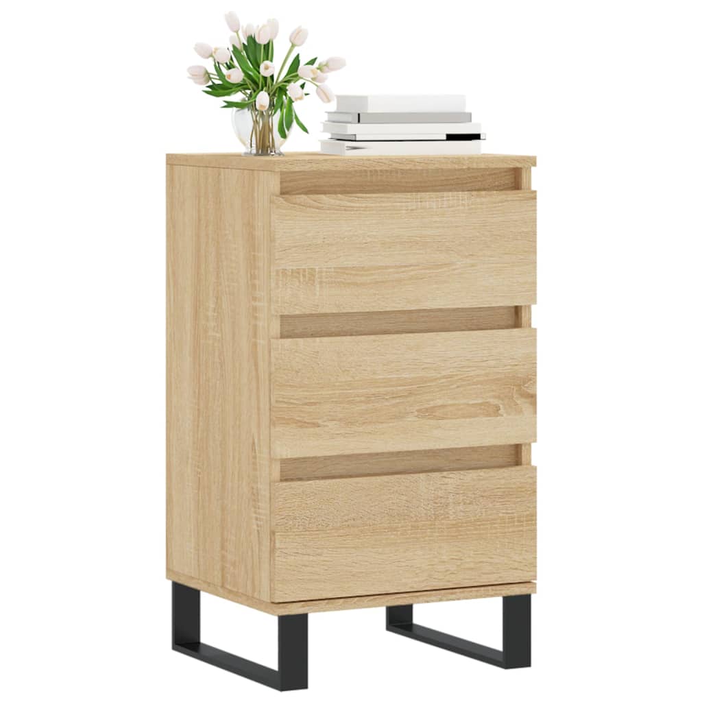 Buffet chêne sonoma 40x35x70 cm bois d'ingénierie - XIOS