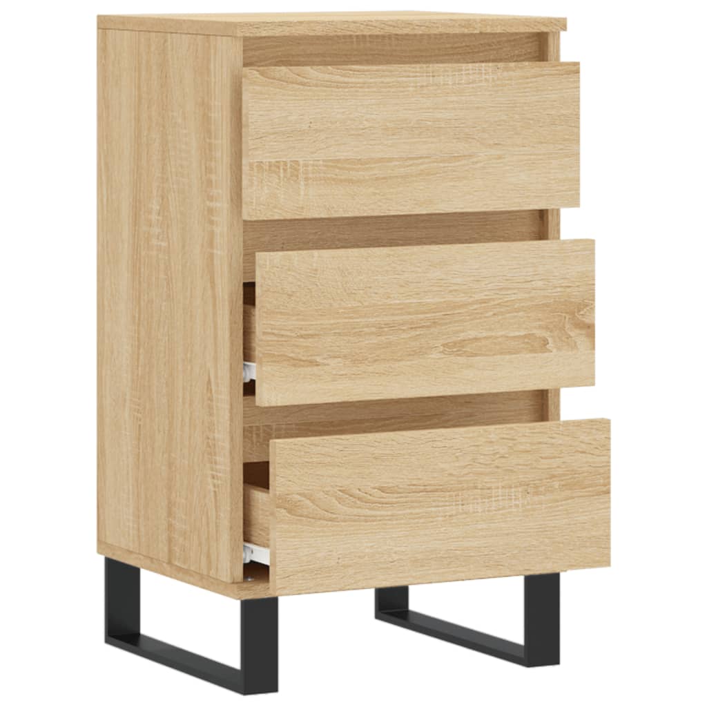 Buffet chêne sonoma 40x35x70 cm bois d'ingénierie - XIOS