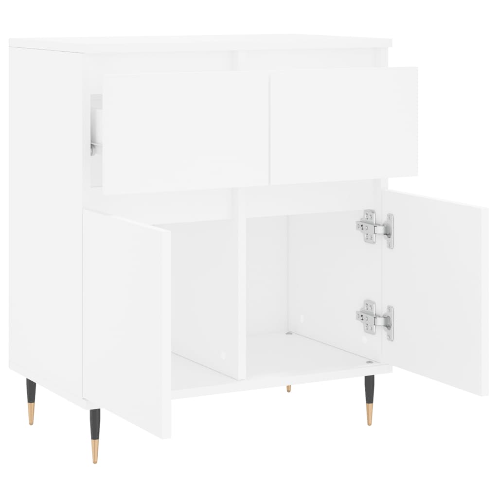 Buffet Blanc 60x35x70 cm Bois d'ingénierie - XIOS