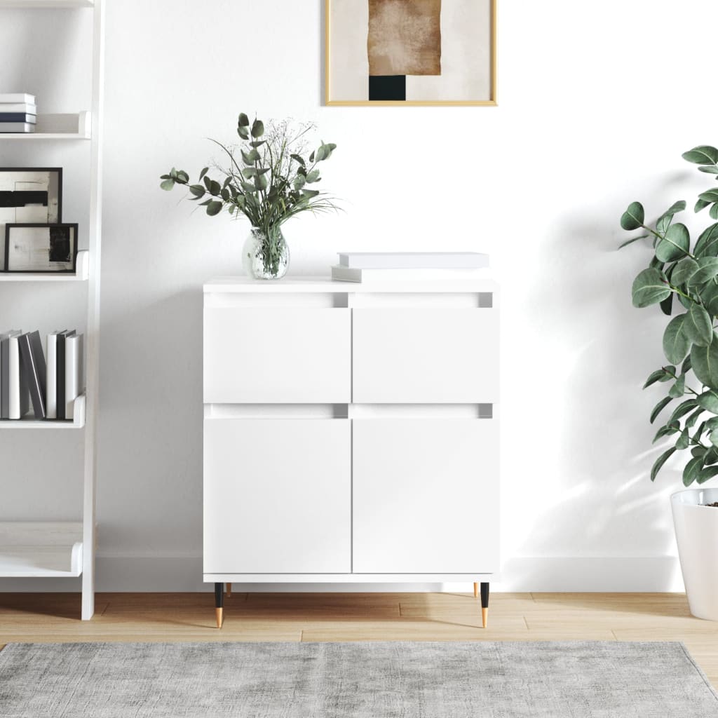 Buffet Blanc 60x35x70 cm Bois d'ingénierie - XIOS