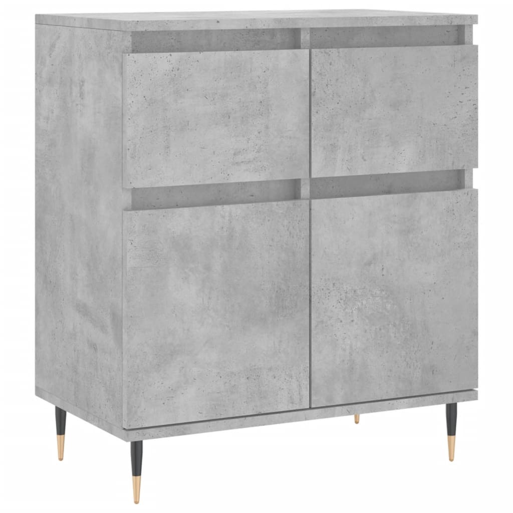 Buffet Gris béton 60x35x70 cm Bois d'ingénierie - XIOS