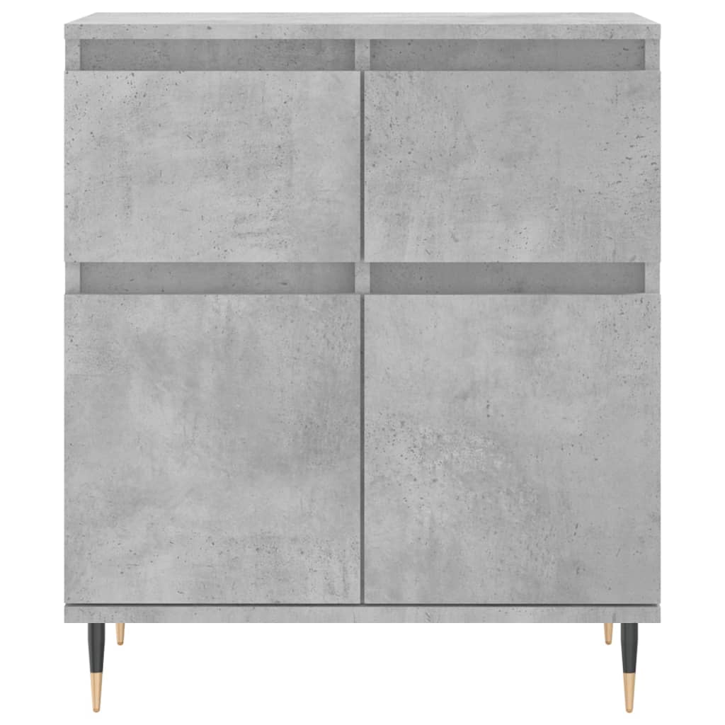 Buffet Gris béton 60x35x70 cm Bois d'ingénierie - XIOS