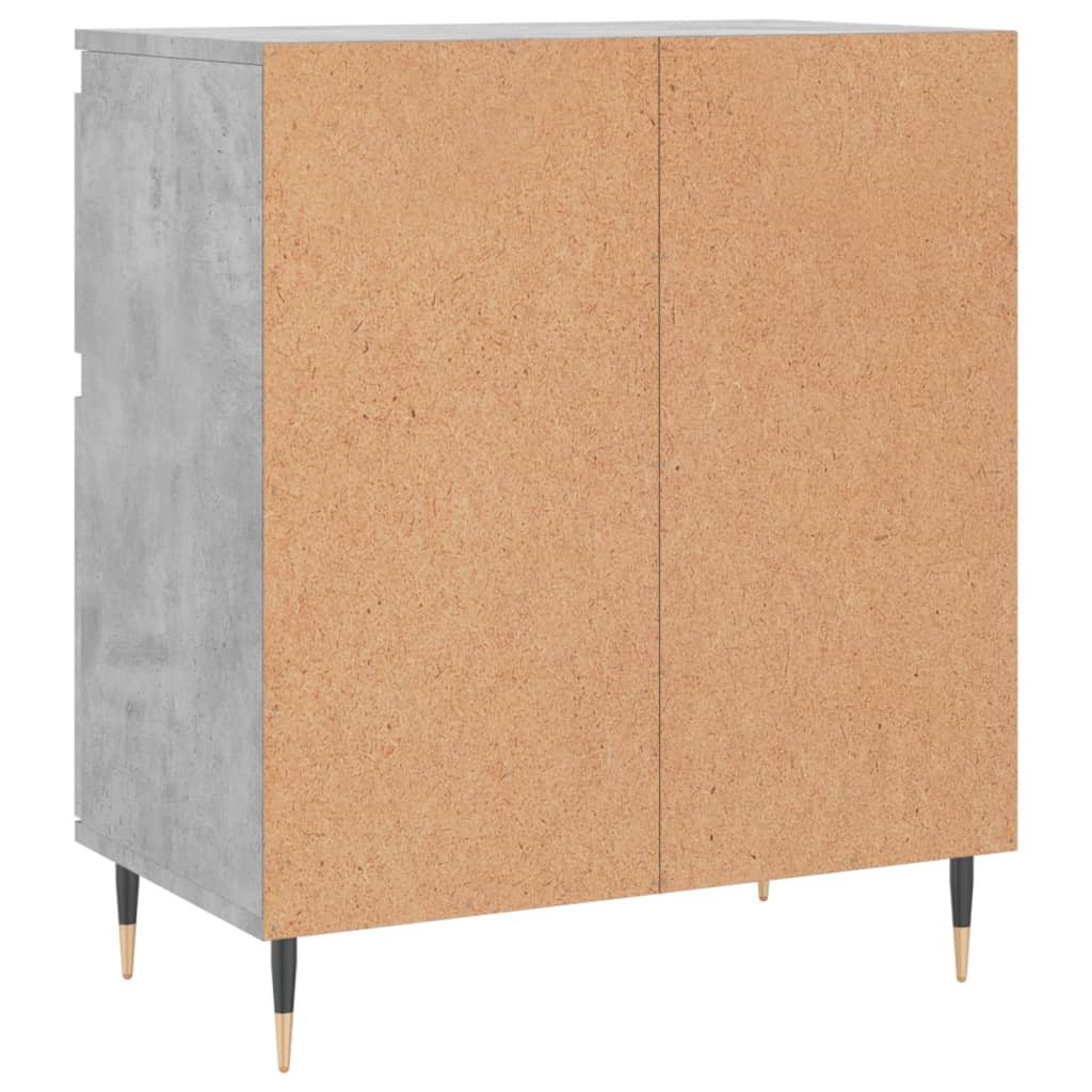 Buffet Gris béton 60x35x70 cm Bois d'ingénierie - XIOS