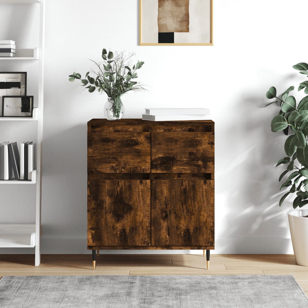 Buffet Chêne fumé 60x35x70 cm Bois d'ingénierie - XIOS