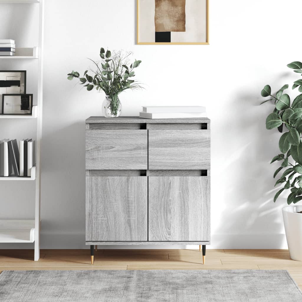 Buffet Sonoma gris 60x35x70 cm Bois d'ingénierie - XIOS