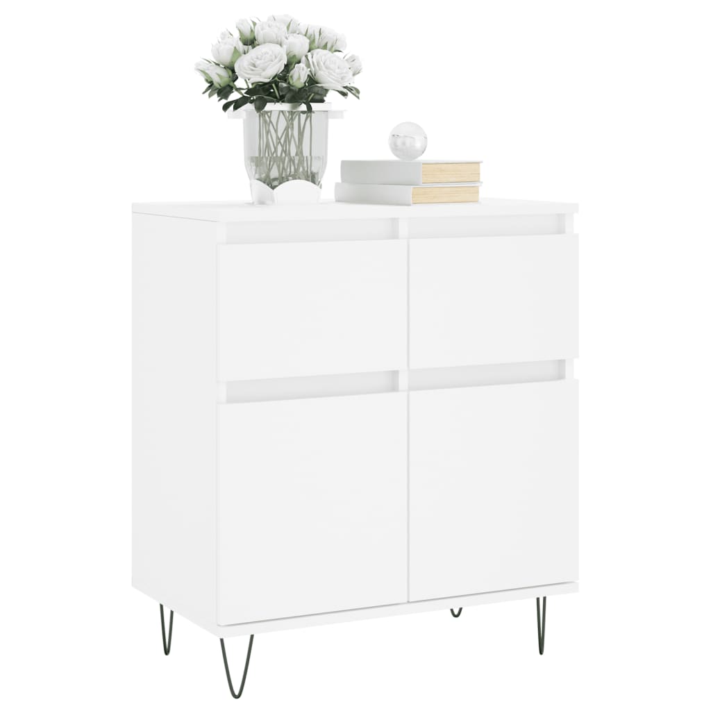 Buffet Blanc 60x35x70 cm Bois d'ingénierie - XIOS