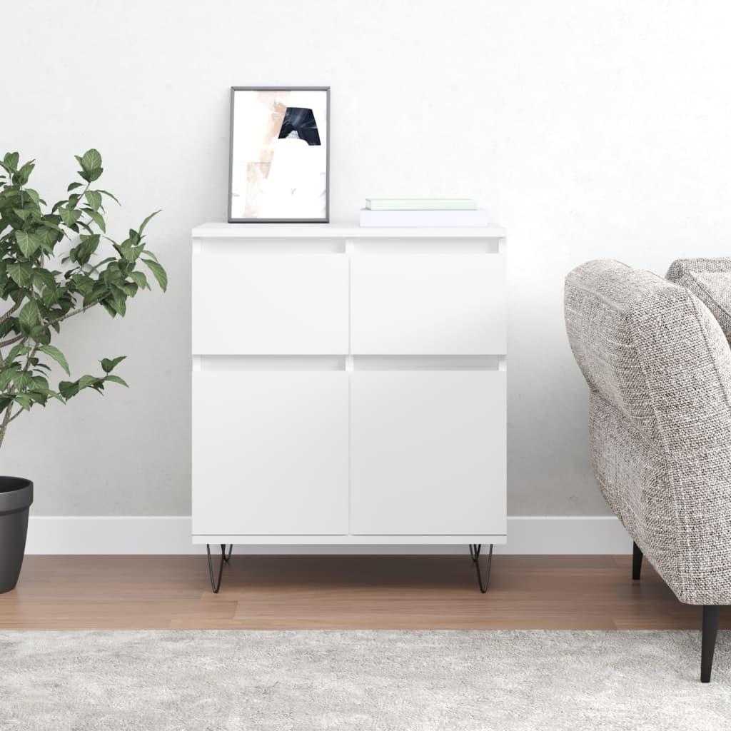 Buffet Blanc 60x35x70 cm Bois d'ingénierie - XIOS