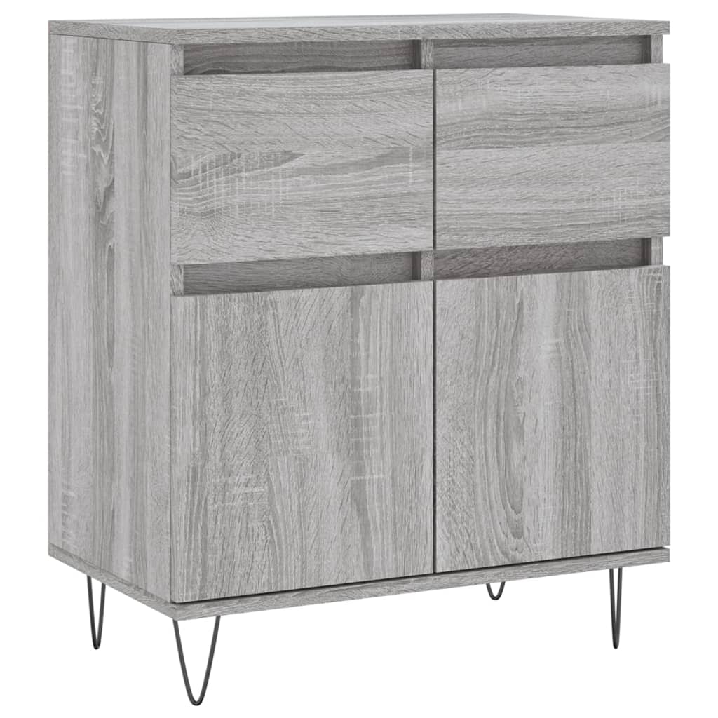 Buffet Sonoma gris 60x35x70 cm Bois d'ingénierie - XIOS