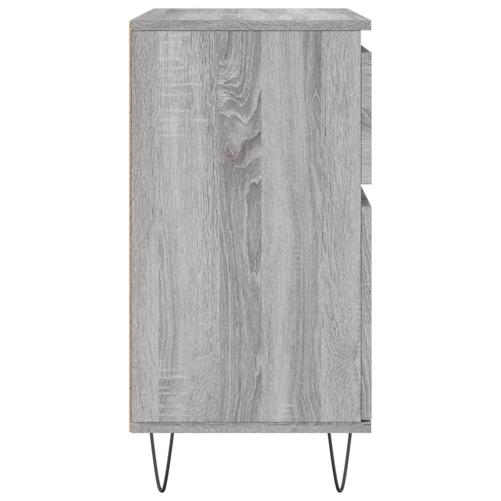 Buffet Sonoma gris 60x35x70 cm Bois d'ingénierie - XIOS