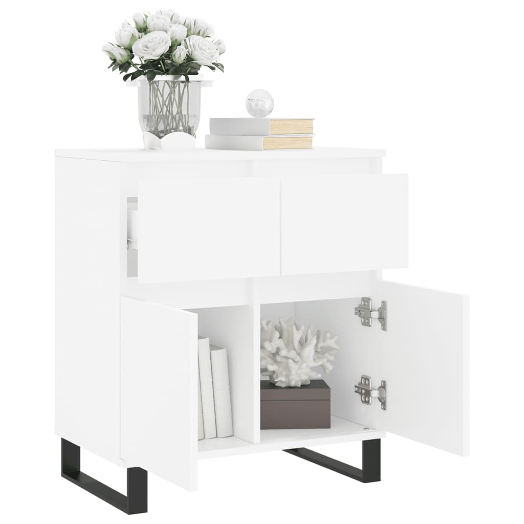 Buffet Blanc 60x35x70 cm Bois d'ingénierie - XIOS