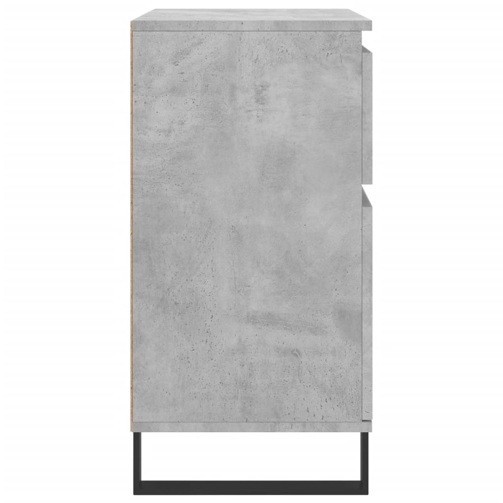 Buffet Gris béton 60x35x70 cm Bois d'ingénierie - XIOS