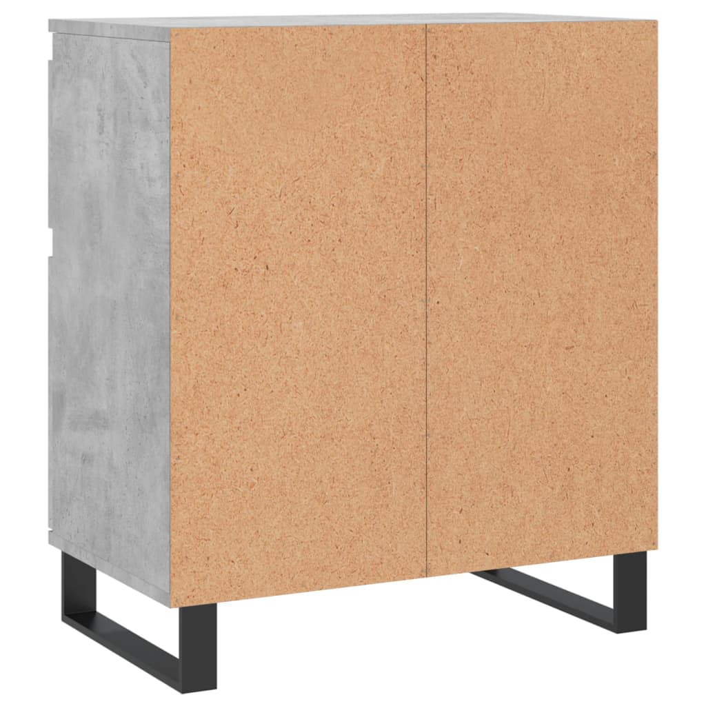 Buffet Gris béton 60x35x70 cm Bois d'ingénierie - XIOS