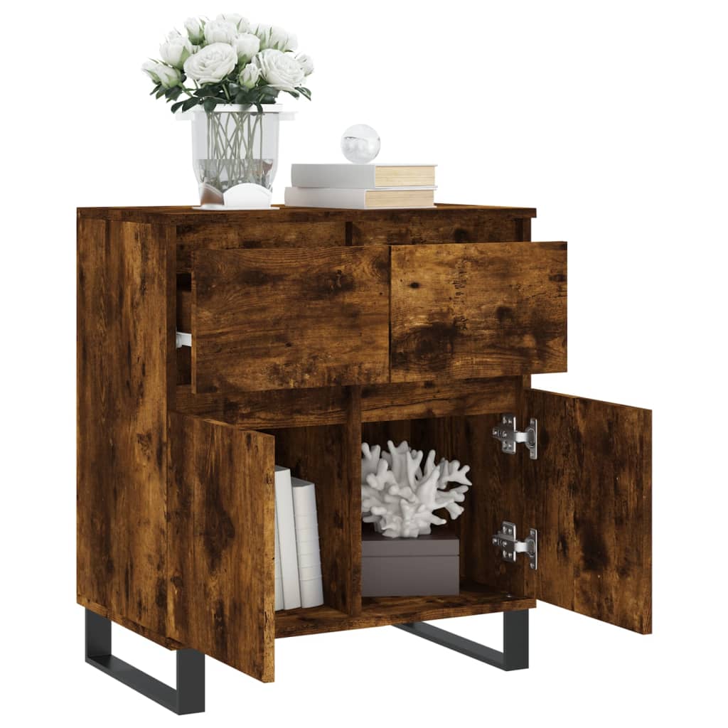 Buffet Chêne fumé 60x35x70 cm Bois d'ingénierie - XIOS