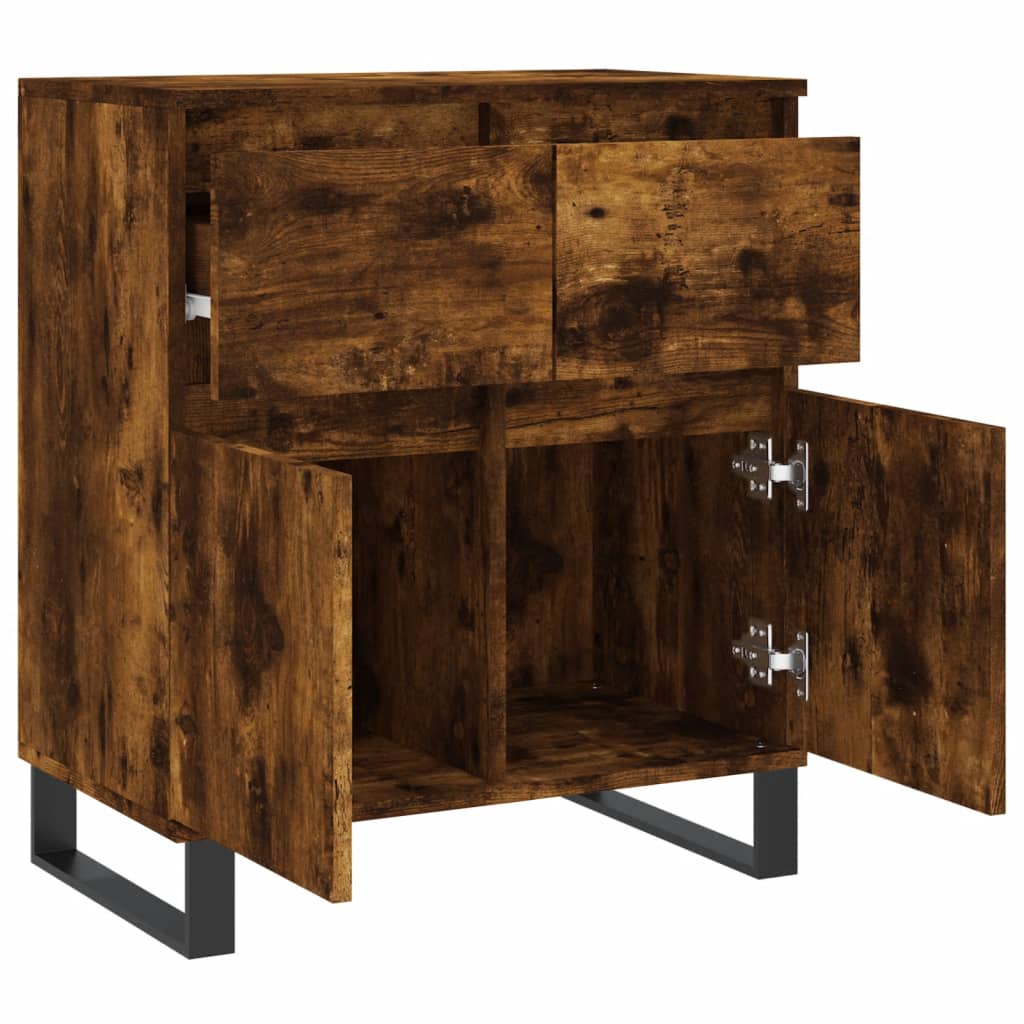Buffet Chêne fumé 60x35x70 cm Bois d'ingénierie - XIOS