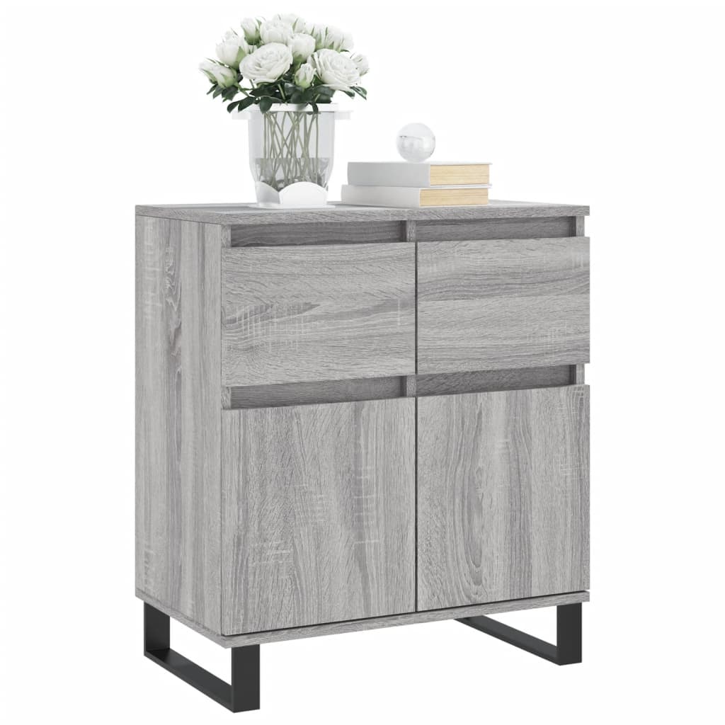 Buffet Sonoma gris 60x35x70 cm Bois d'ingénierie - XIOS