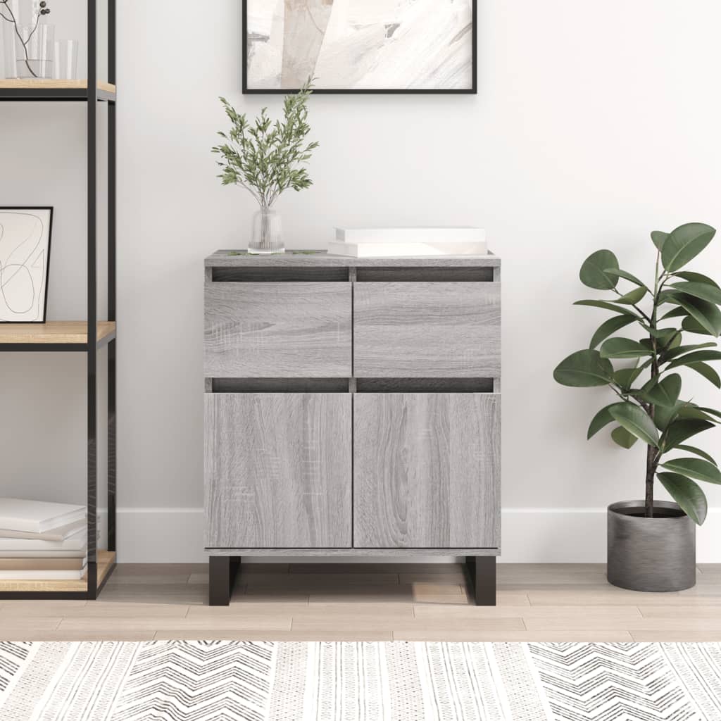Buffet Sonoma gris 60x35x70 cm Bois d'ingénierie - XIOS