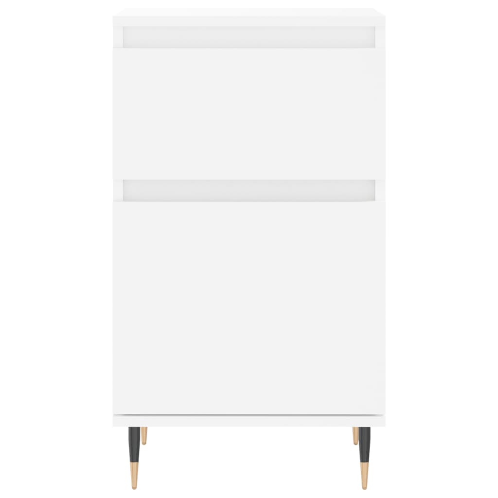 Buffets 2 pcs blanc 40x35x70 cm bois d’ingénierie - XIOS