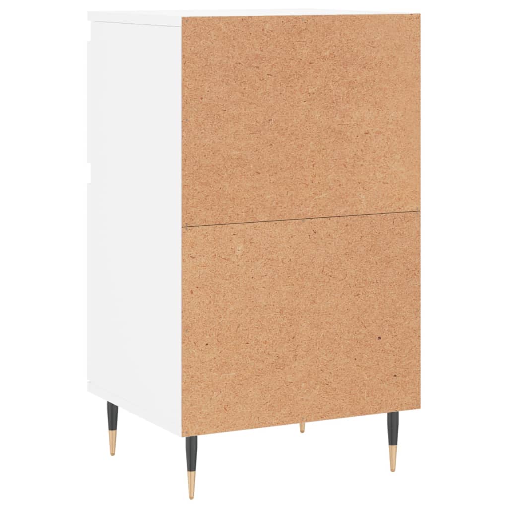 Buffets 2 pcs blanc 40x35x70 cm bois d’ingénierie - XIOS