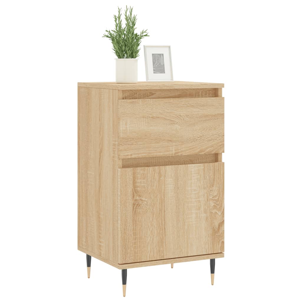 Buffet chêne sonoma 40x35x70 cm bois d'ingénierie - XIOS