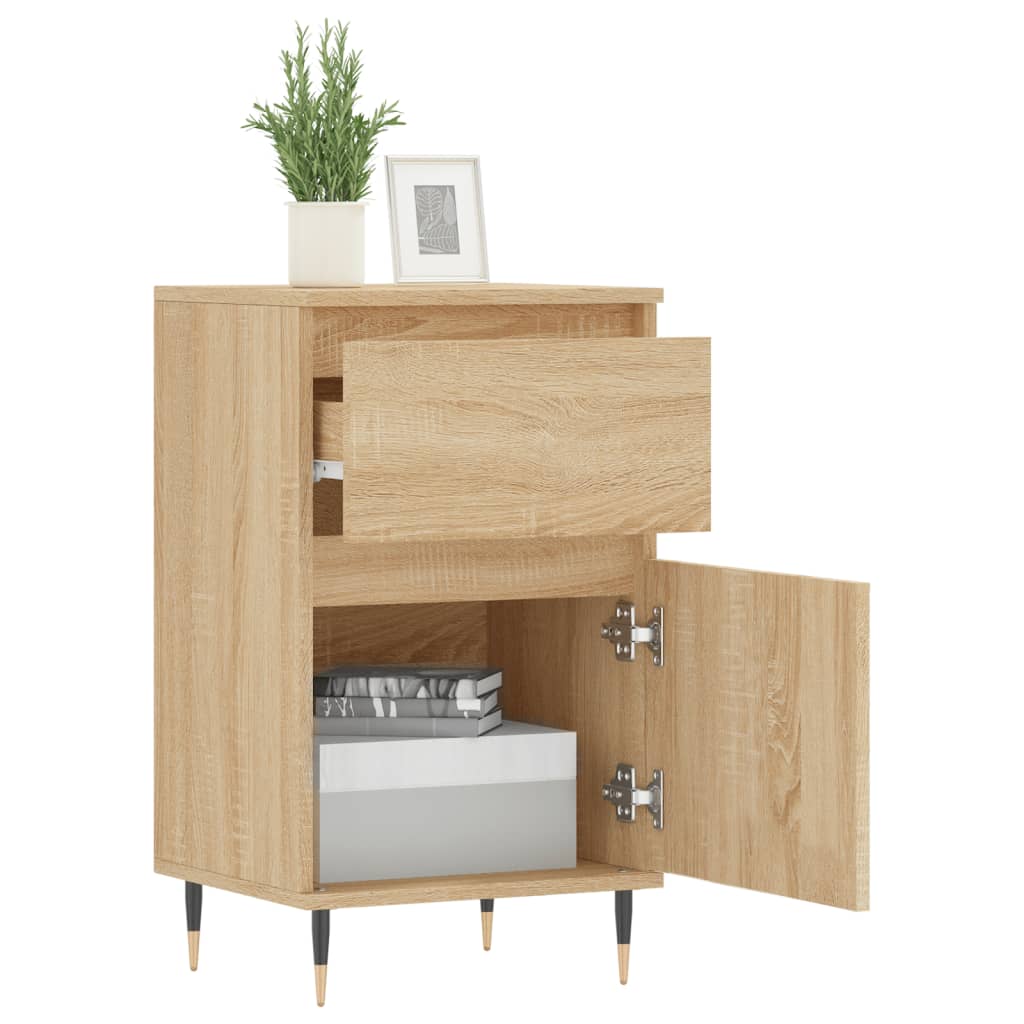 Buffet chêne sonoma 40x35x70 cm bois d'ingénierie - XIOS
