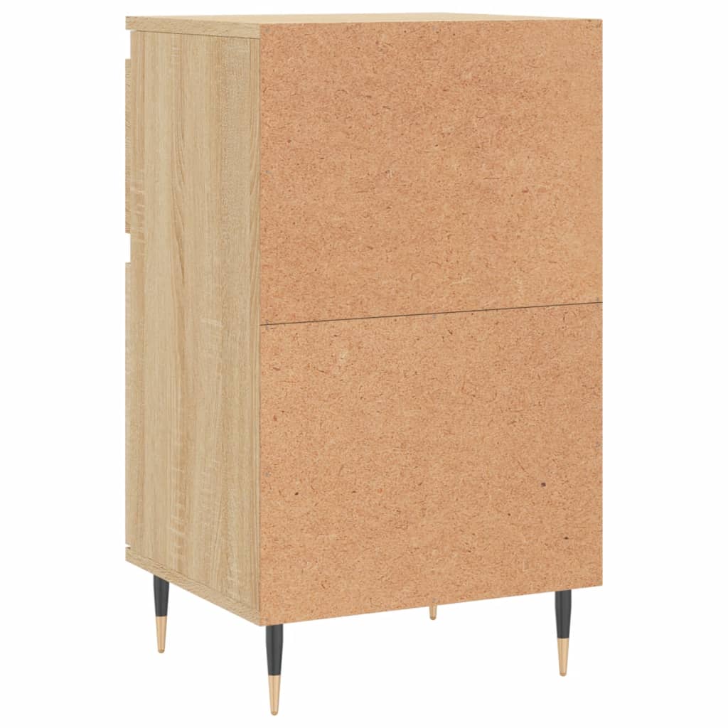 Buffet chêne sonoma 40x35x70 cm bois d'ingénierie - XIOS