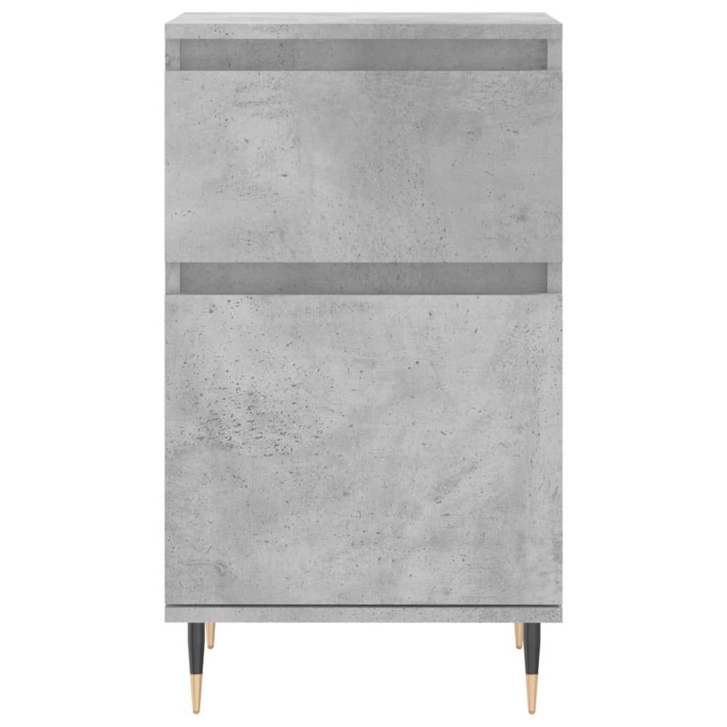 Buffet gris béton 40x35x70 cm bois d'ingénierie - XIOS