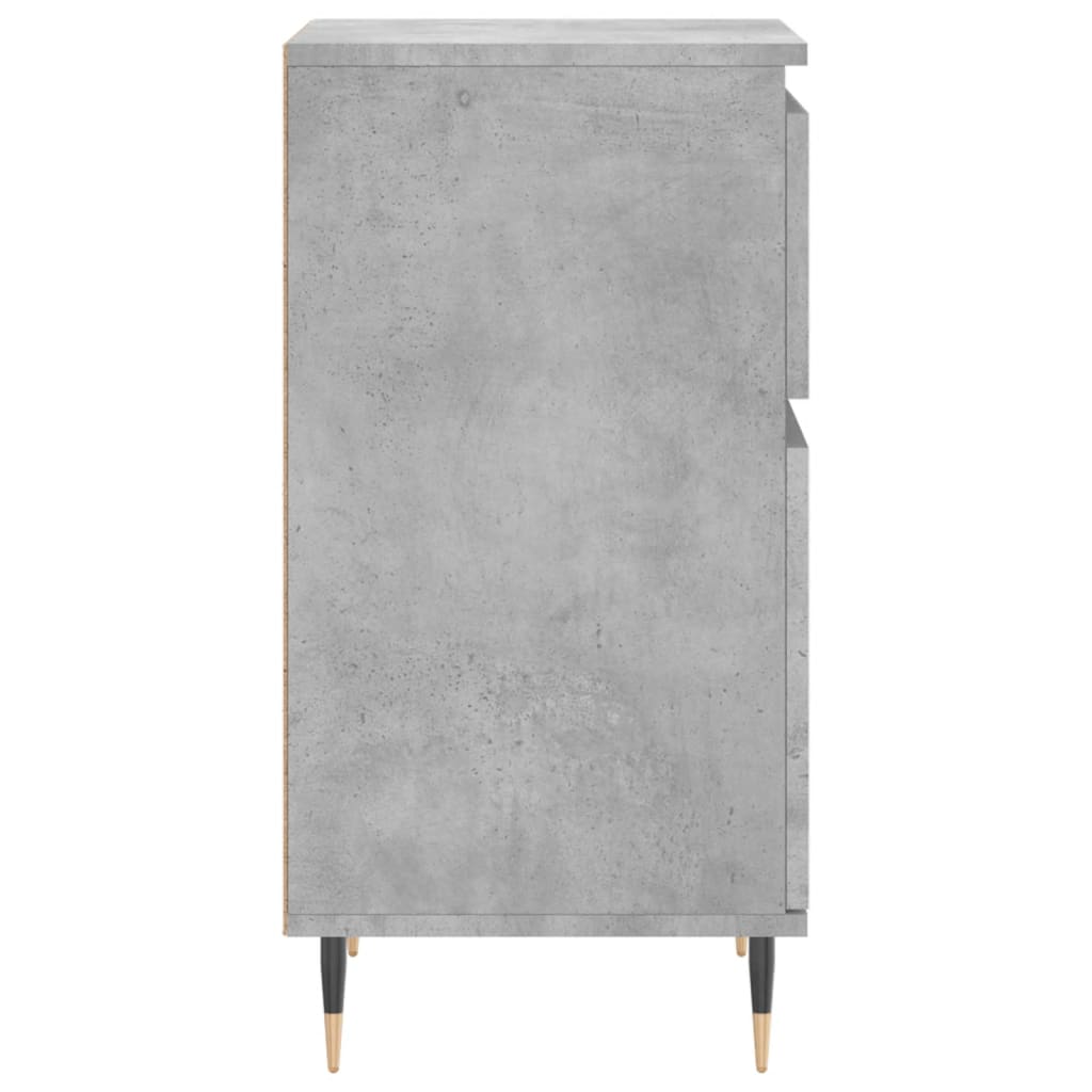 Buffet gris béton 40x35x70 cm bois d'ingénierie - XIOS