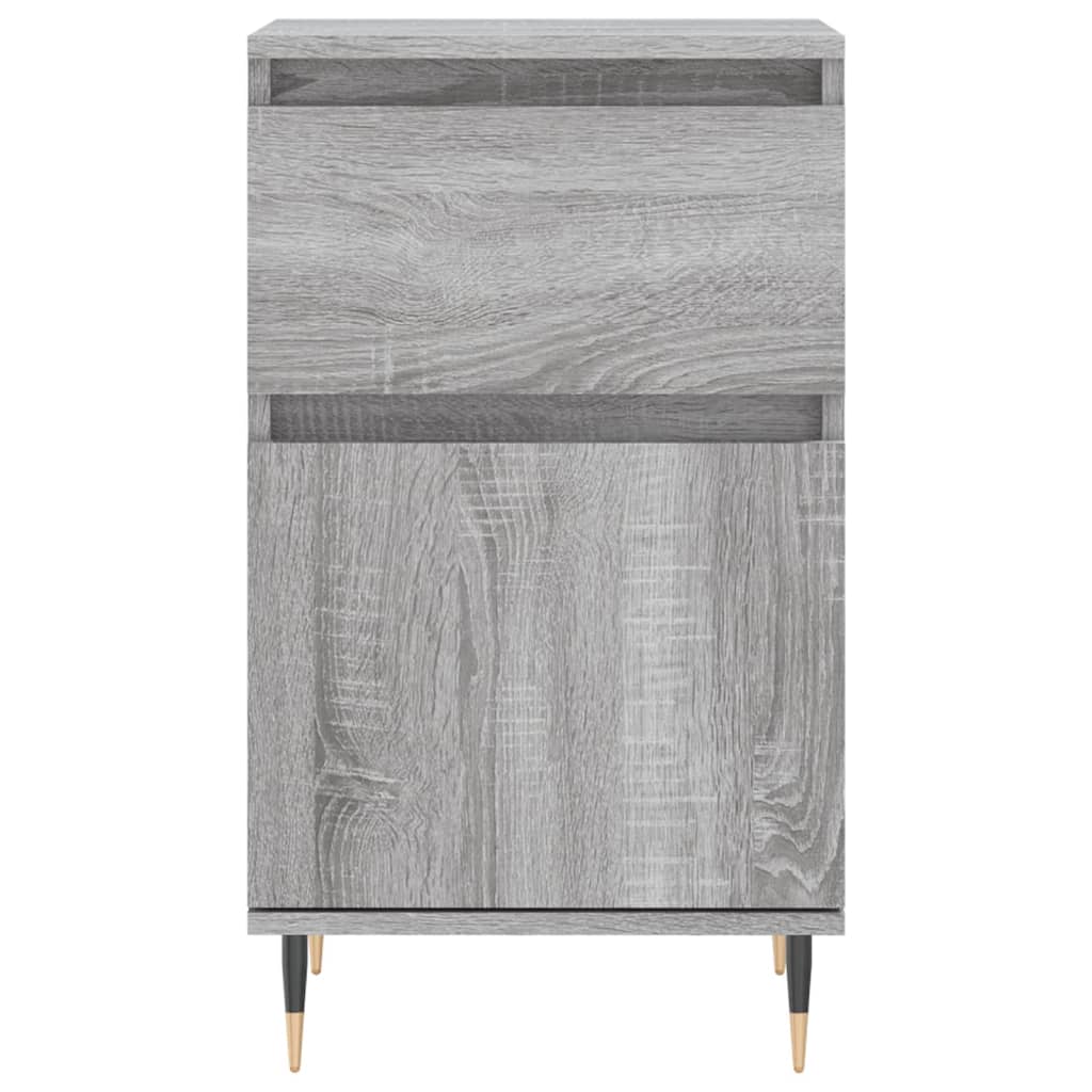 Buffet sonoma gris 40x35x70 cm bois d'ingénierie - XIOS
