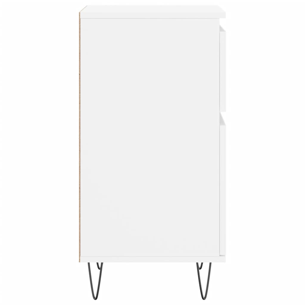 Buffet blanc 40x35x70 cm bois d’ingénierie - XIOS