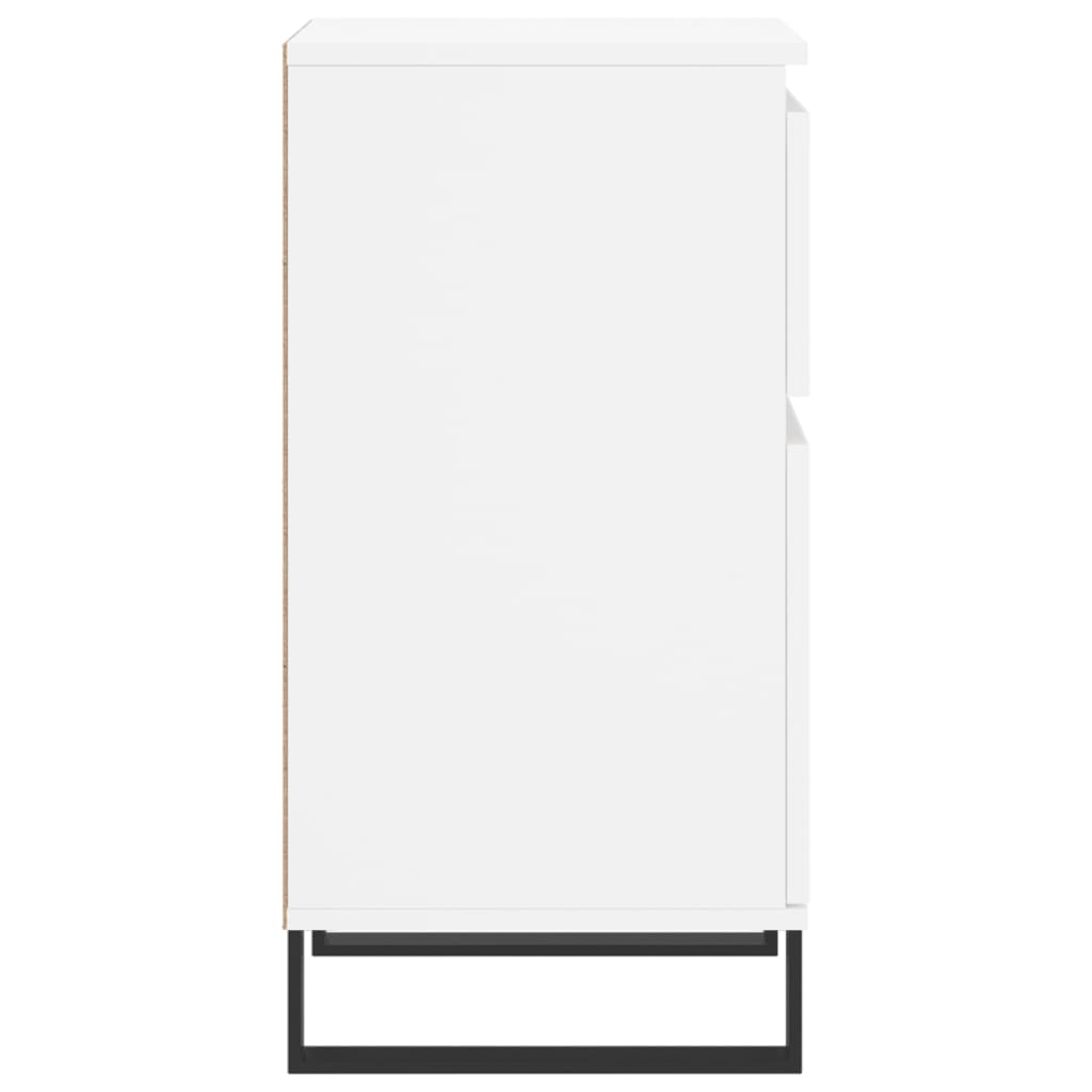 Buffet blanc 40x35x70 cm bois d’ingénierie - XIOS