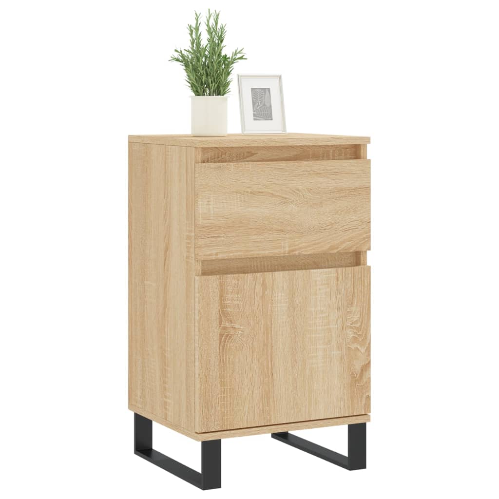 Buffet chêne sonoma 40x35x70 cm bois d'ingénierie - XIOS