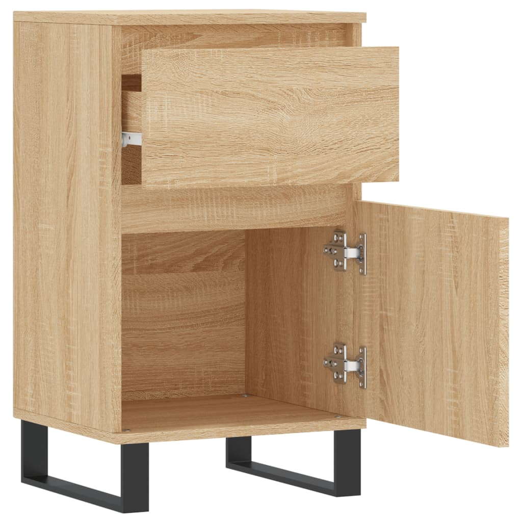 Buffet chêne sonoma 40x35x70 cm bois d'ingénierie - XIOS