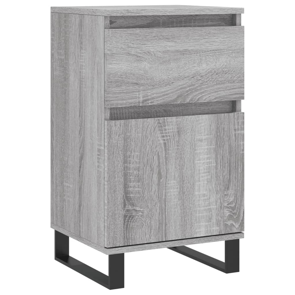 Buffet sonoma gris 40x35x70 cm bois d'ingénierie - XIOS