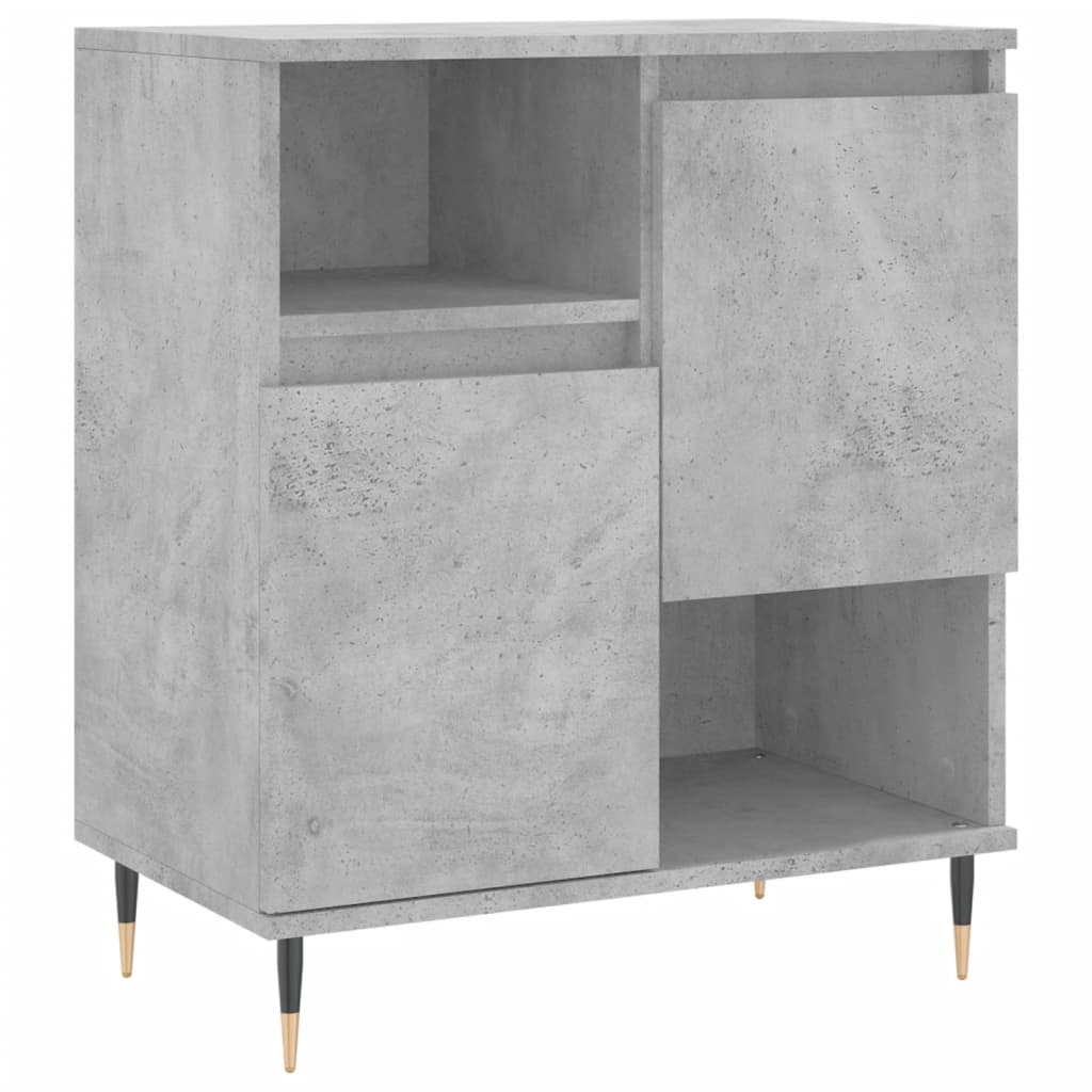 Buffet Gris béton 60x35x70 cm Bois d'ingénierie - XIOS