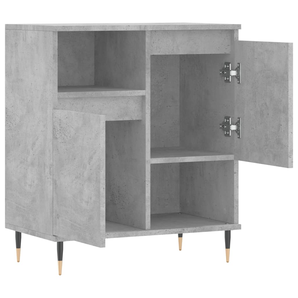 Buffet Gris béton 60x35x70 cm Bois d'ingénierie - XIOS