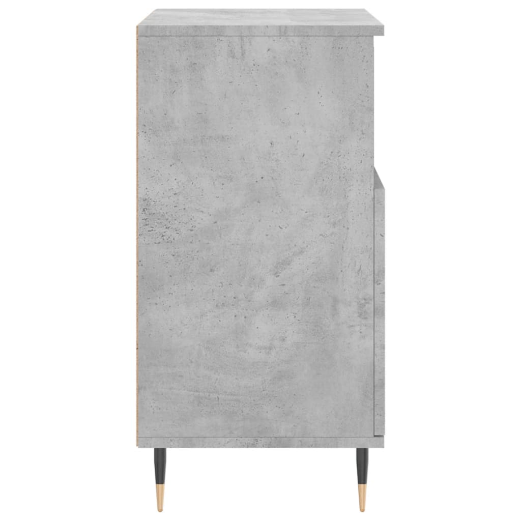 Buffet Gris béton 60x35x70 cm Bois d'ingénierie - XIOS