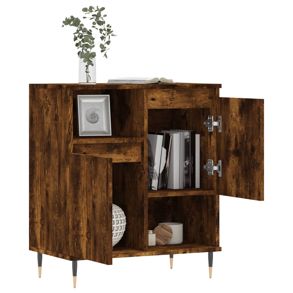 Buffet Chêne fumé 60x35x70 cm Bois d'ingénierie - XIOS