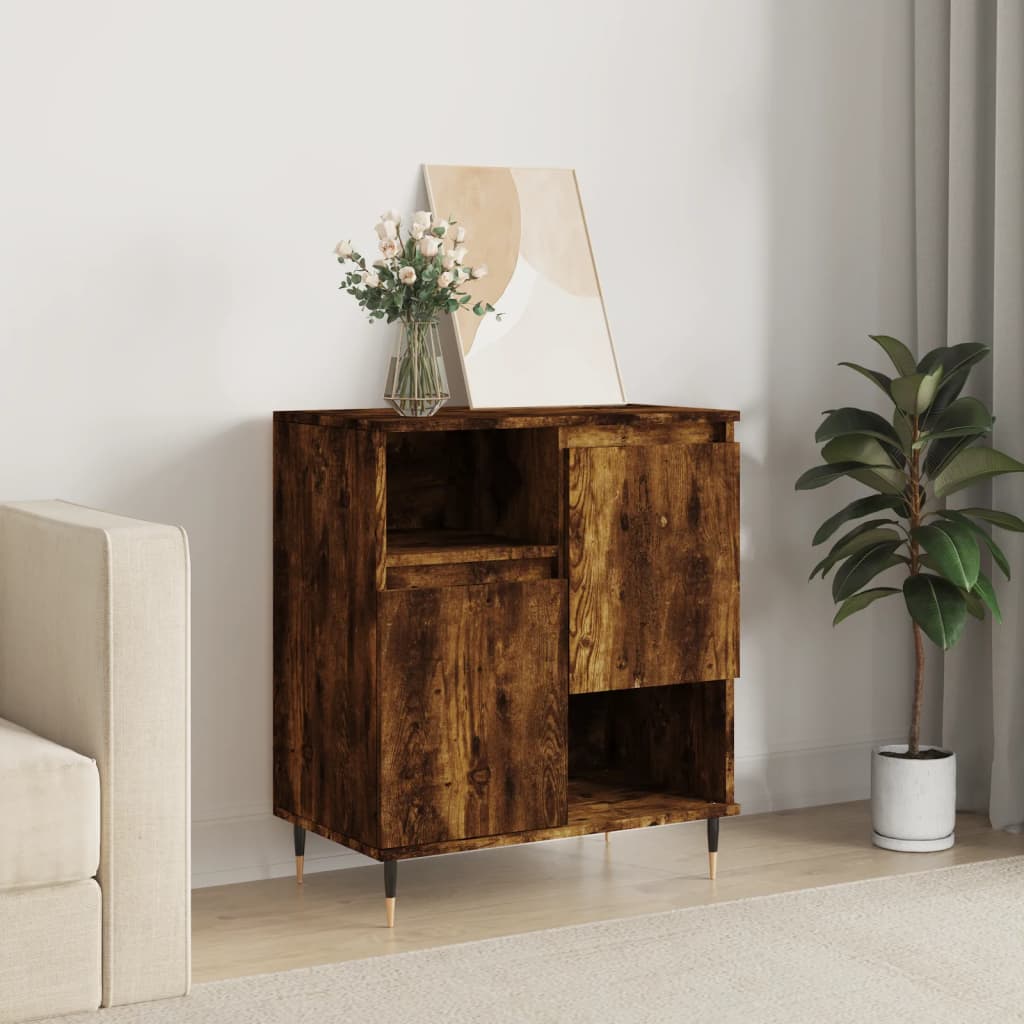 Buffet Chêne fumé 60x35x70 cm Bois d'ingénierie - XIOS