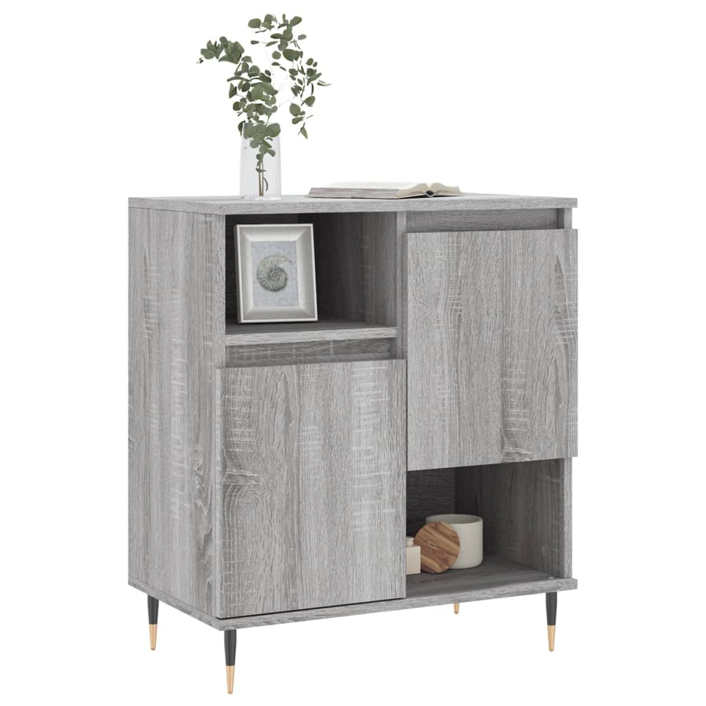 Buffet Sonoma gris 60x35x70 cm Bois d'ingénierie - XIOS
