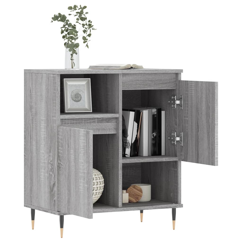 Buffet Sonoma gris 60x35x70 cm Bois d'ingénierie - XIOS